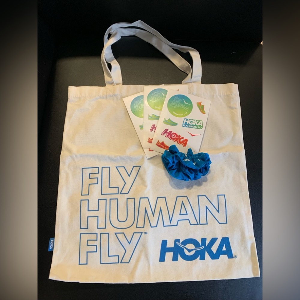 Hoka Cream Tote Bag